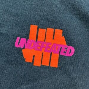 UNDFTD Undefeated Five Strike Classic Blue Heavyweight Graphic Pullover Hoodie